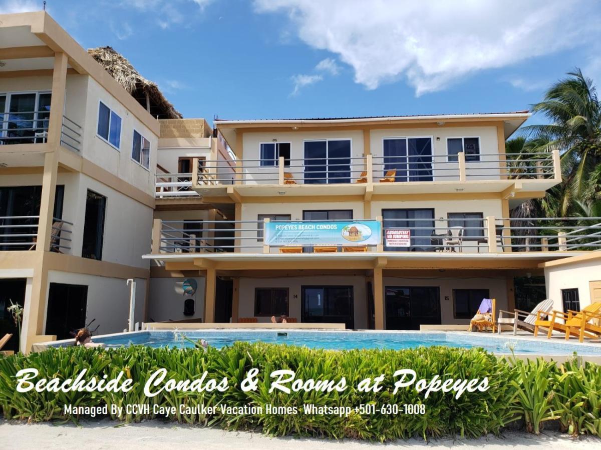 Beach Club Budget Rooms At Popeyes Cayo Caulker Exterior foto