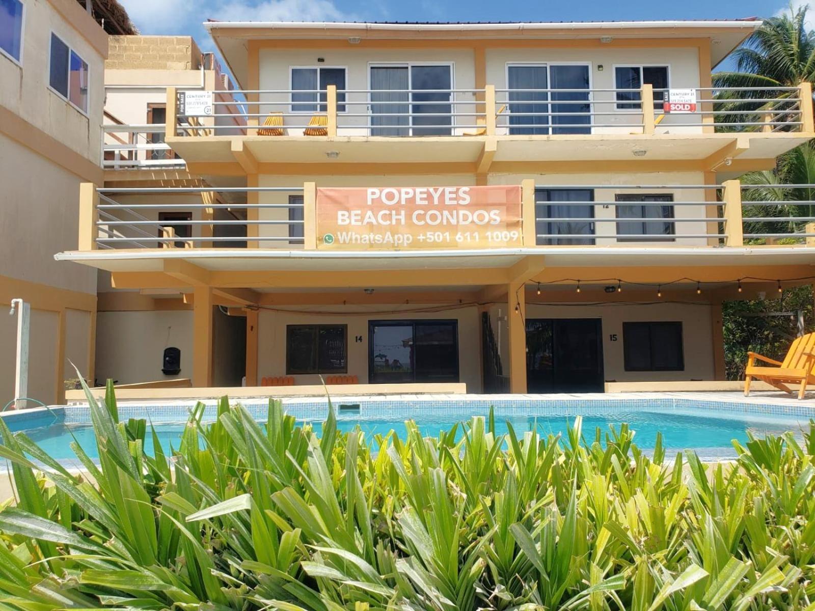 Beach Club Budget Rooms At Popeyes Cayo Caulker Exterior foto