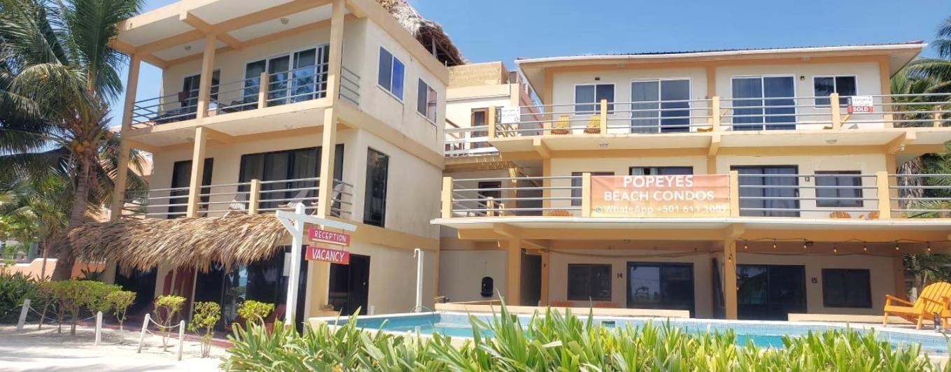 Beach Club Budget Rooms At Popeyes Cayo Caulker Exterior foto