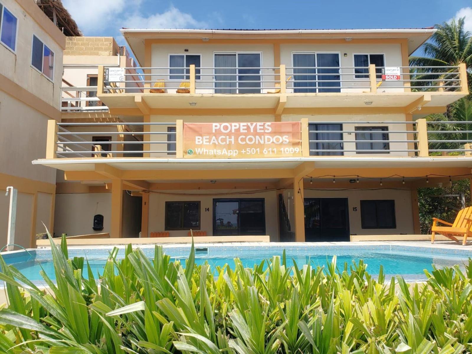 Beach Club Budget Rooms At Popeyes Cayo Caulker Exterior foto